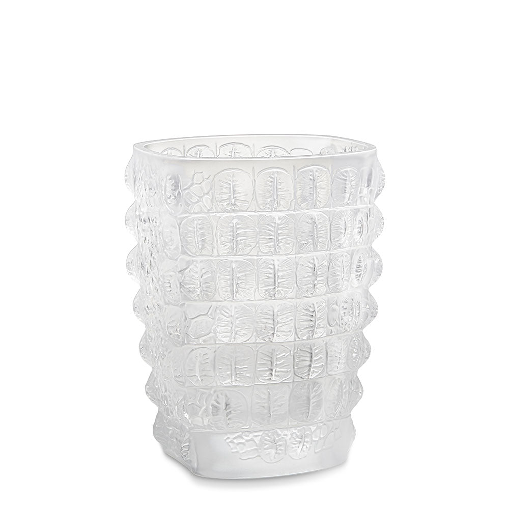 らん  LALIQUE フラワーベース スモーク 新品 らん様専用 LALIQUE フラワーベース スモーク 新品