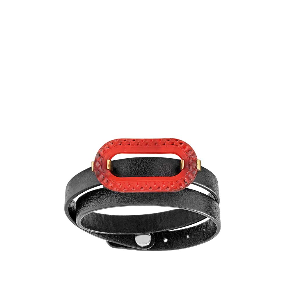 ブレスレット キュイール アンプラント アニマル