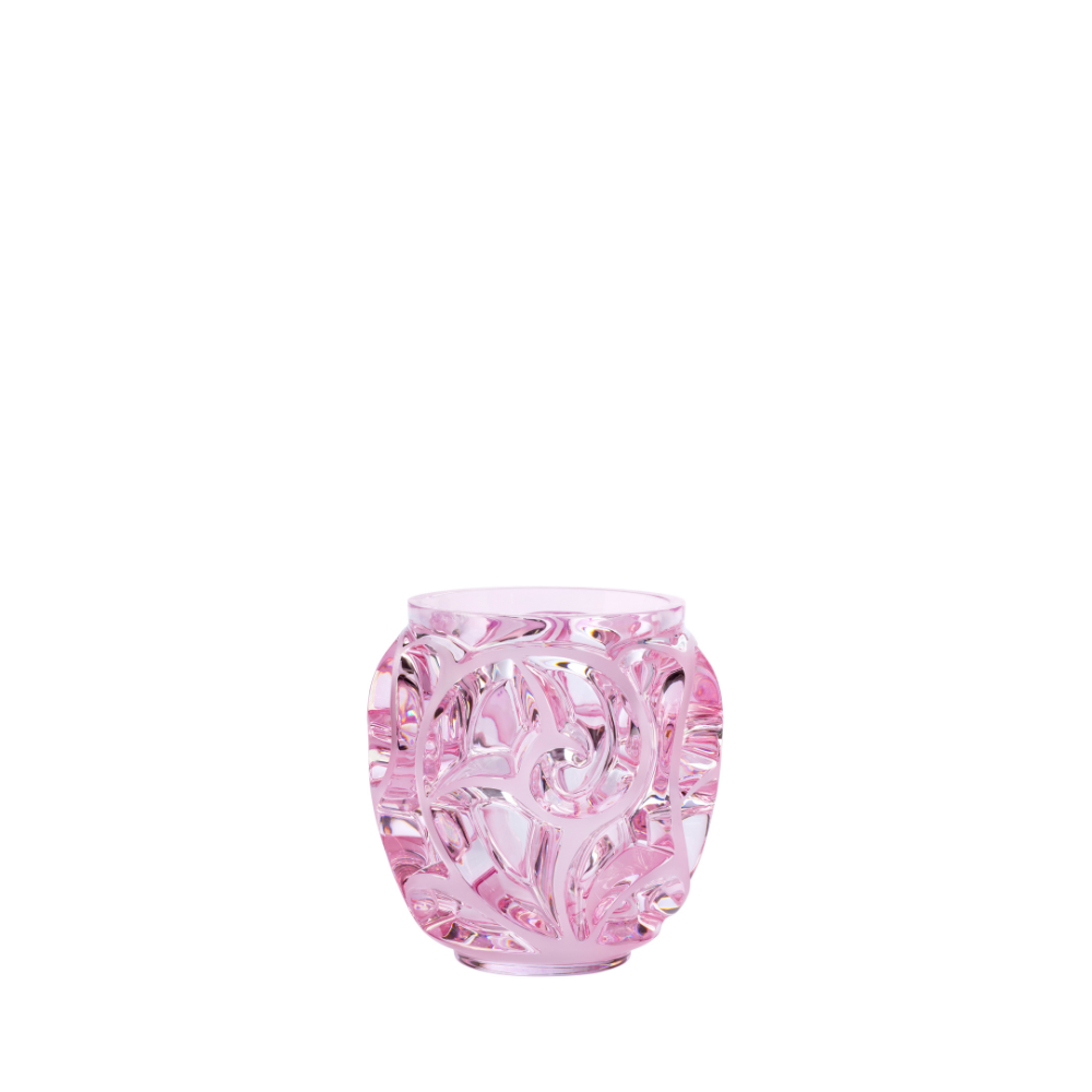 らん  LALIQUE フラワーベース スモーク 新品 らん LALIQUE フラワーベース スモーク 新品 らん LALIQUE