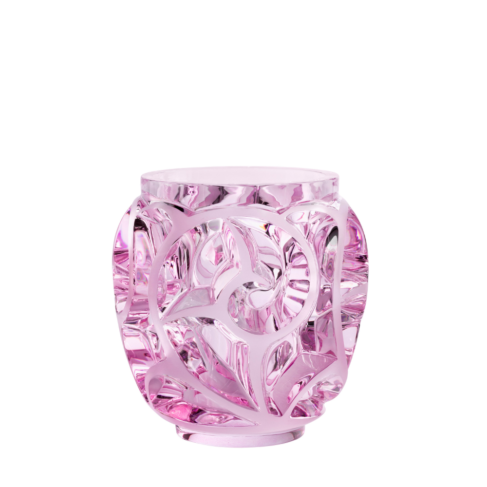 フ*ン様 LALIQUE 花瓶 フランス LALIQUE(ラリック) シャンゼリゼ クリスタル 繊細な