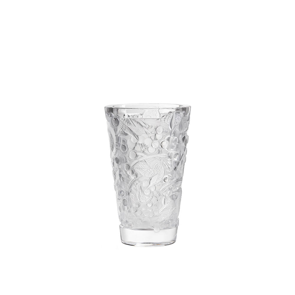 フラワーベースメルル エ レザン ミディアム – Lalique Japan