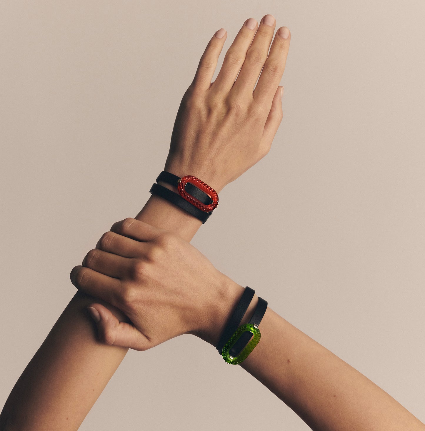 ブレスレット キュイール アンプラント アニマル