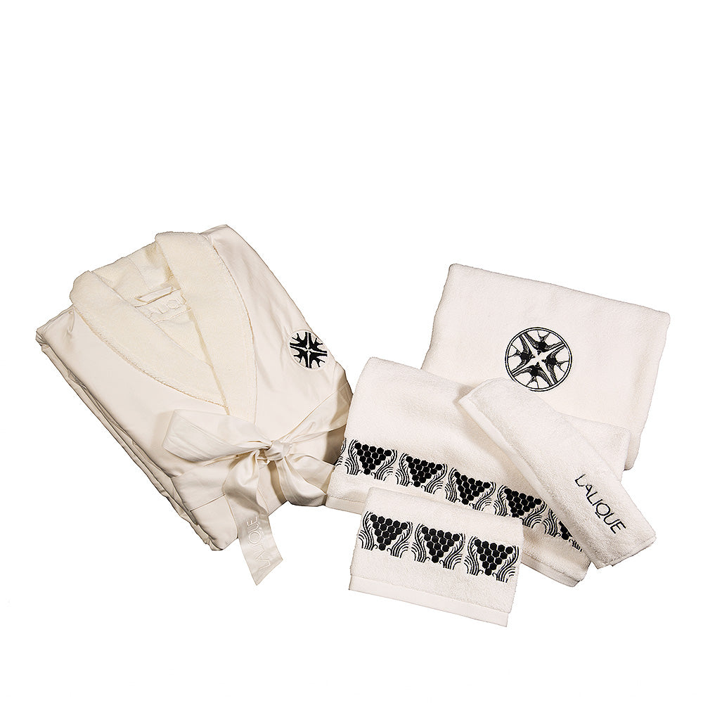 バスローブ 刺繍入り イロンデル