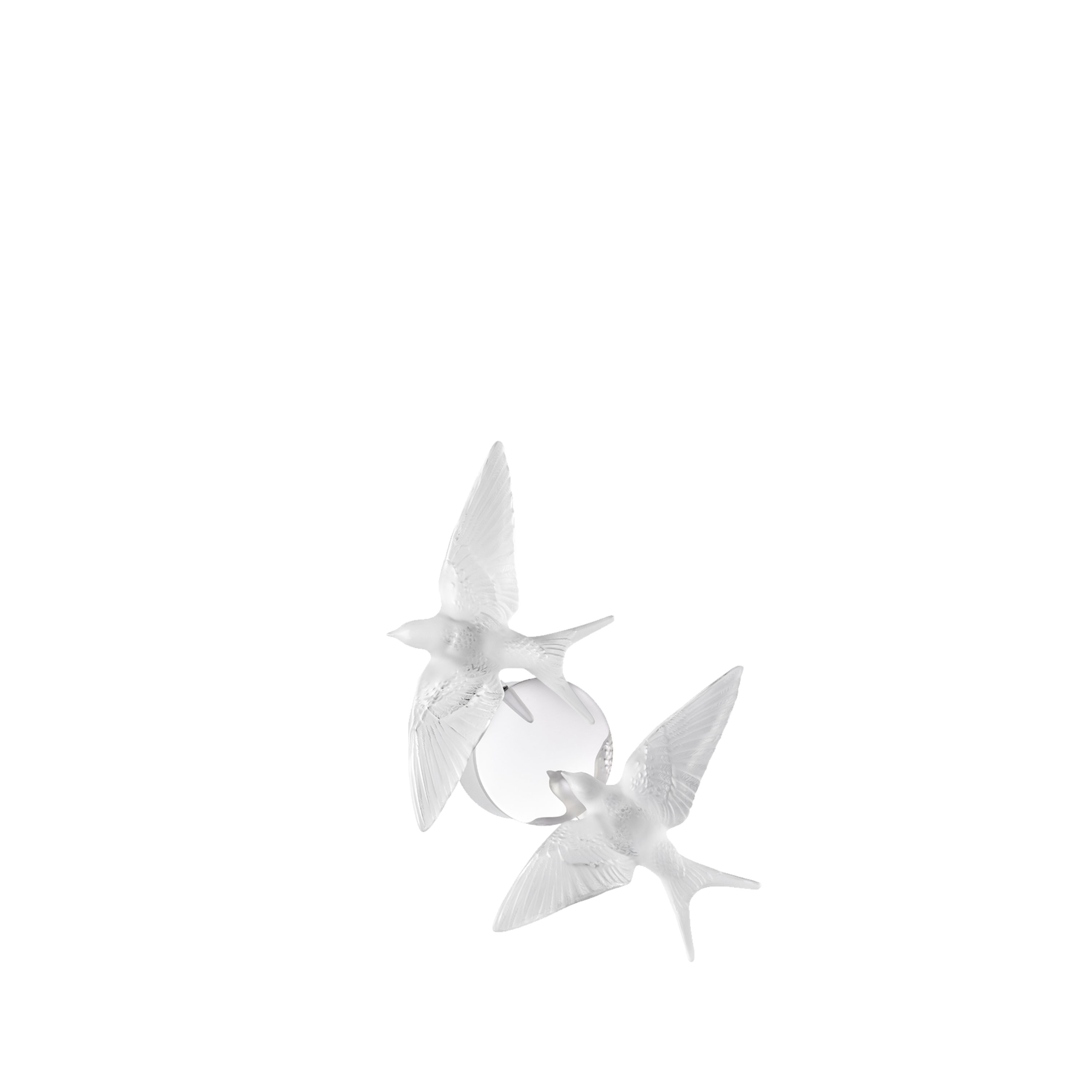 LALIQUE　ラリック　クリア像3点　ナビ　ニューアスィ　ニュータンタシオン LALIQUE ラリック クリア像3点 ナビ ニューアスィ ニュー