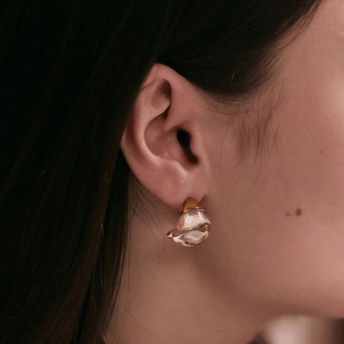 カボション ピアス