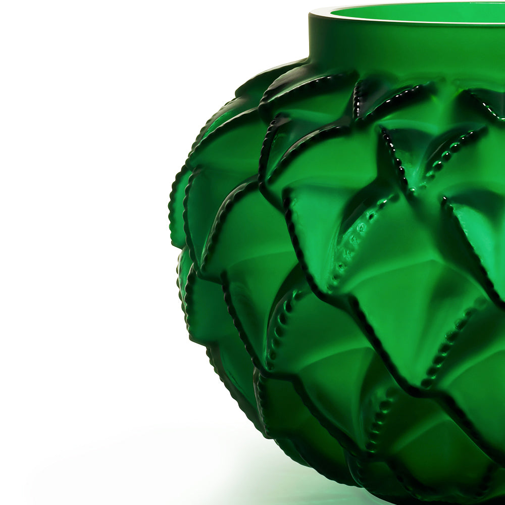 らん  LALIQUE フラワーベース スモーク 新品 らん様専用 LALIQUE フラワーベース スモーク 新品