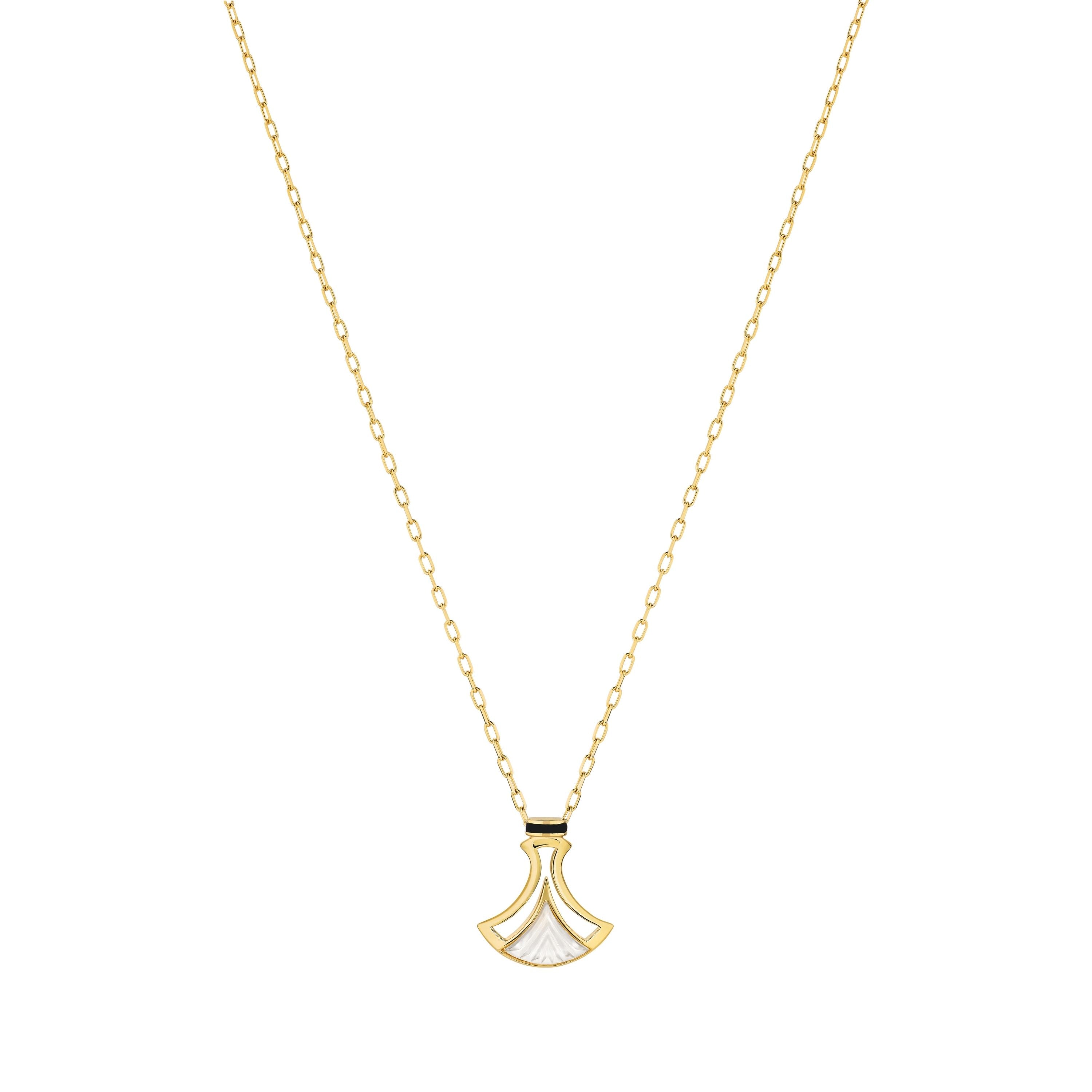 ラリック　ロゴ 透明クリスタルネックレス 10815900-Lalique-Jewellery-