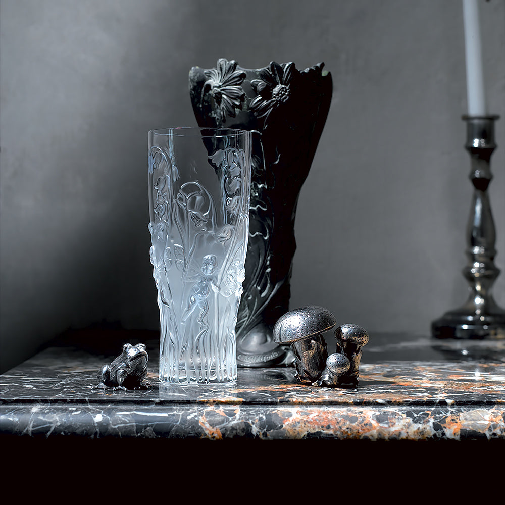 Lalique ガラス製 ベース　エルフ フラワーベース エルフ – Lalique Japan