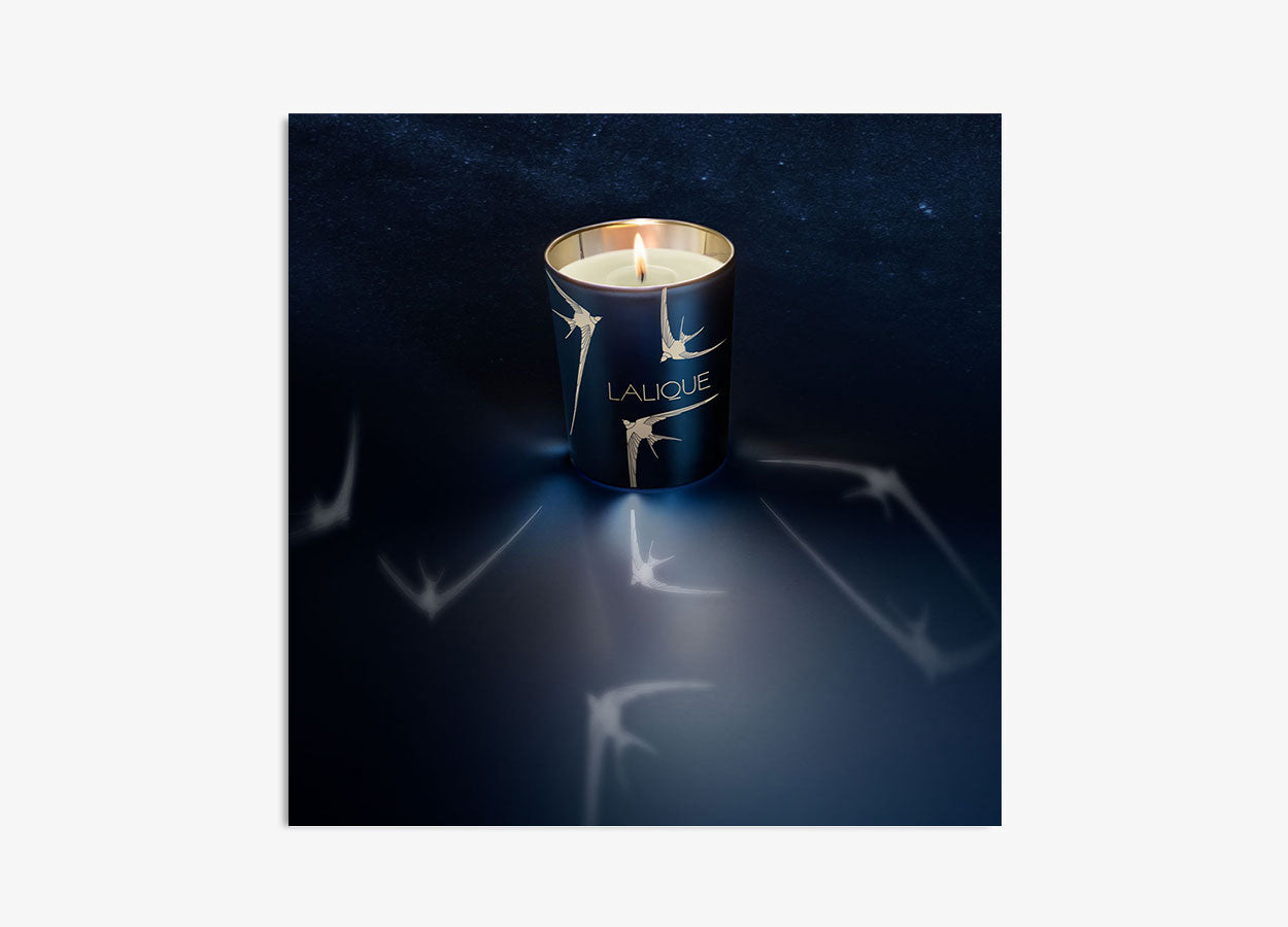 ラリックLALIQUE キャンドル B14800Bougie-Cristal-Jungle-