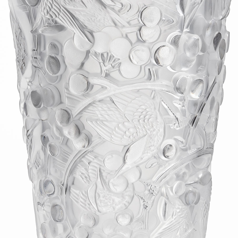 フラワーベースメルル エ レザン ミディアム – Lalique Japan