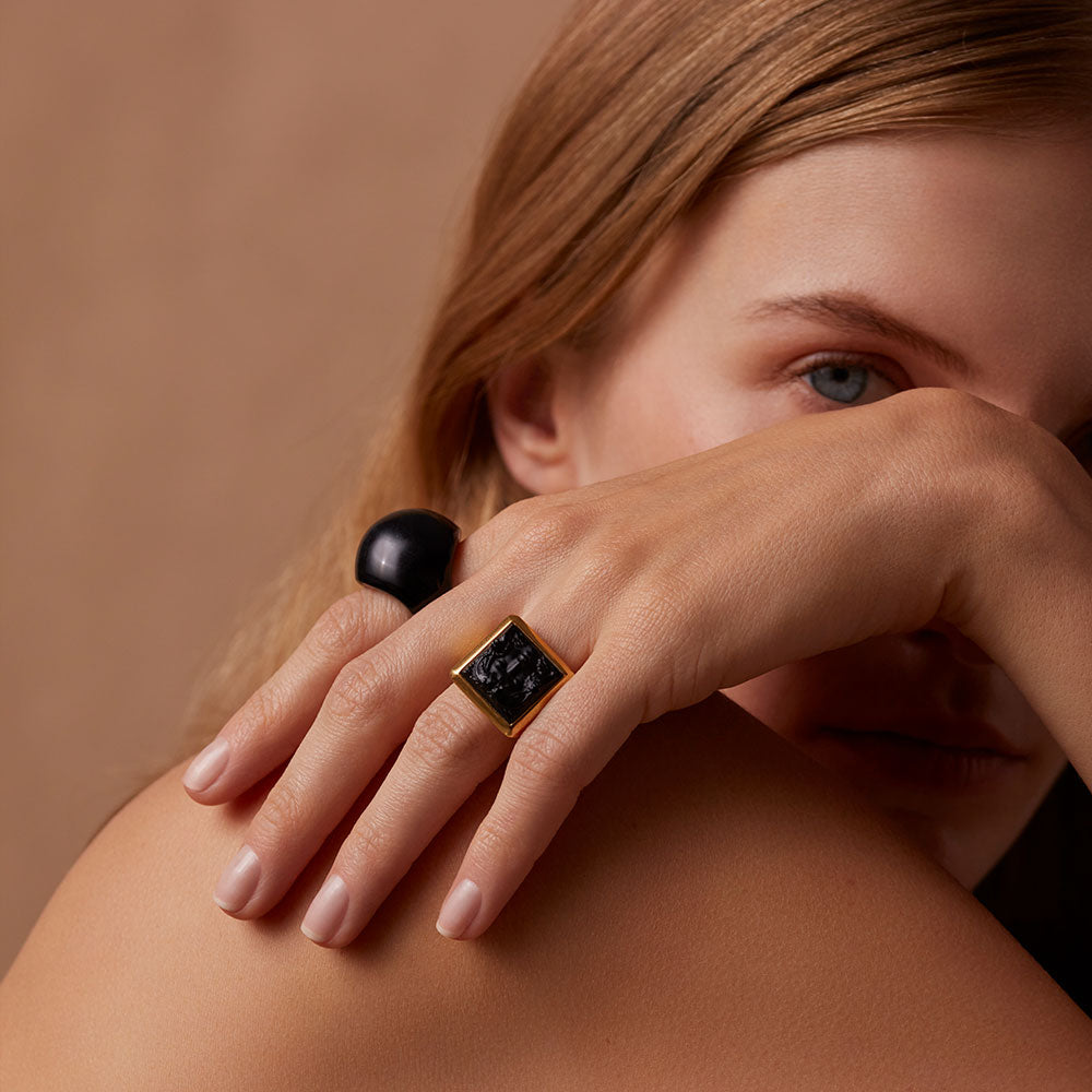 未使用Lalique Cabochon Ring ラリック カボション リング リング カボション – Lalique Japan
