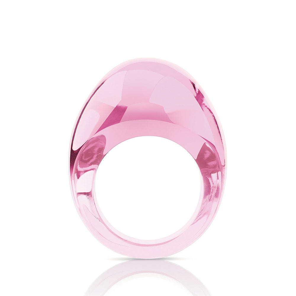 【Lalique】美品・正規品ラリック カボションリング　アンバー13号★箱あり Lalique】美品・正規品ラリック カボションリング アンバー13号