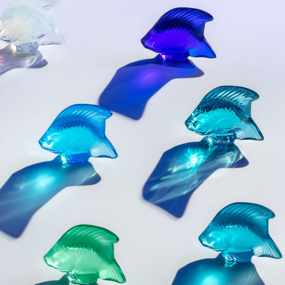 オブジェ Lalique ポワソン ラリック クリスタル Japan – LALIQUE 美品