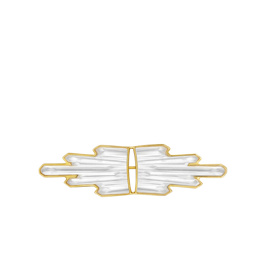 LALIQUE ラリック 花 クリスタルブローチ LALIQUE ラリック 花 クリスタルブローチ